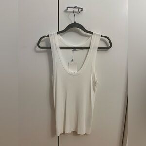 ZARA Stretchy knit tank